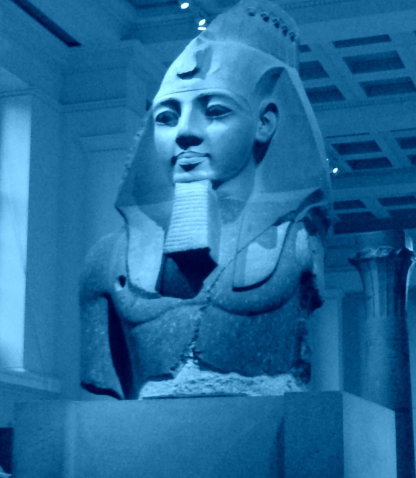 Blu Egyptian Pharaoh